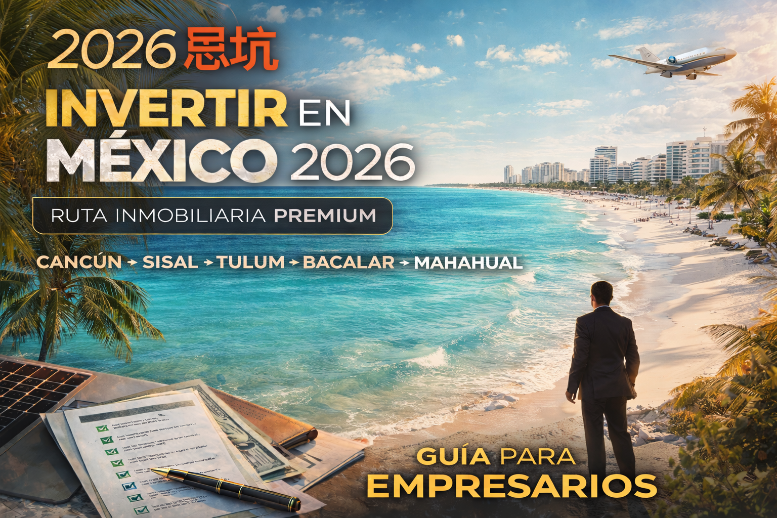 2026 Guía Práctica: Cómo comprar y invertir en bienes raíces en México (Cancún → Sisal → Tulum → Bacalar → Mahahual) 【Versión para Empresarios】