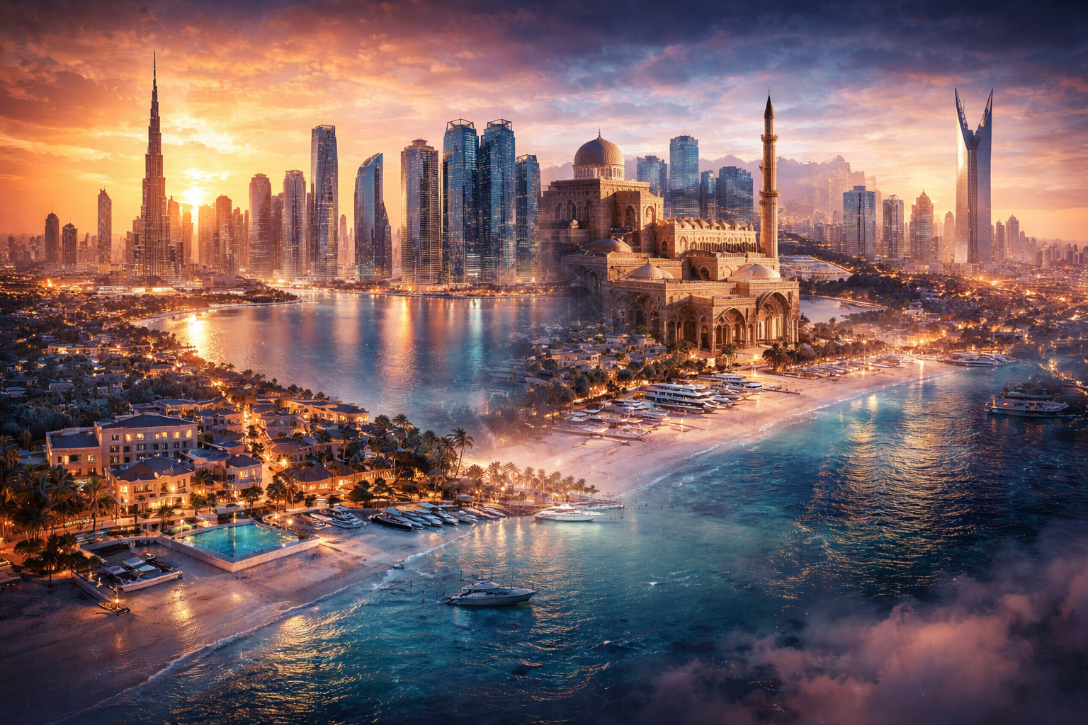Bienes raíces de lujo en Medio Oriente: Emiratos, Qatar, Omán y Arabia Saudita — Guía para compradores en México