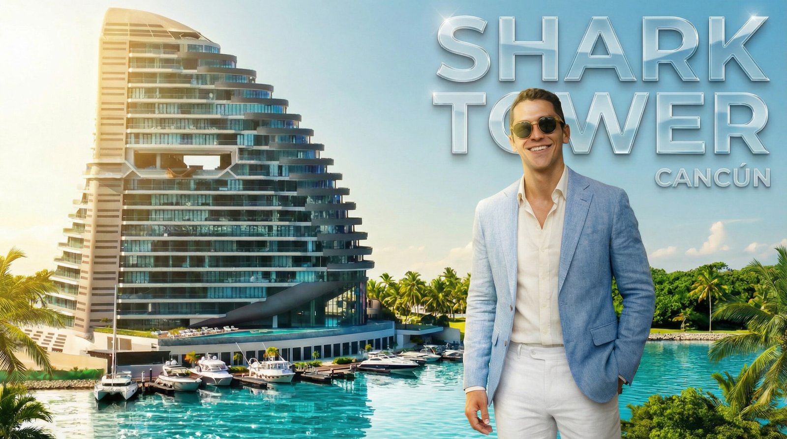 Torre Shark Puerto Cancún — El Proyecto Explicado (Por Kev)