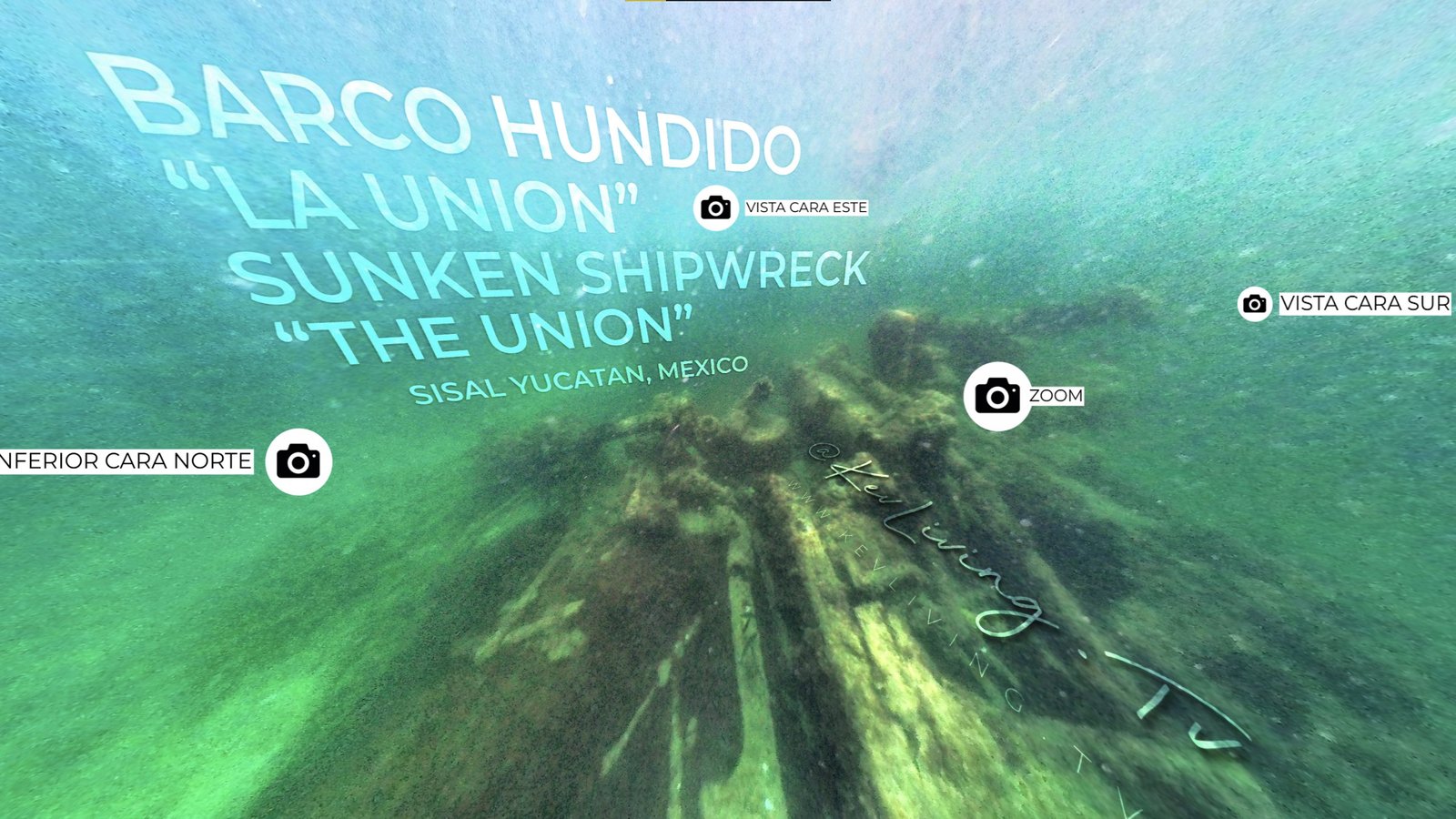 Barco Hundido Sisal | Tour Virtual 360°
