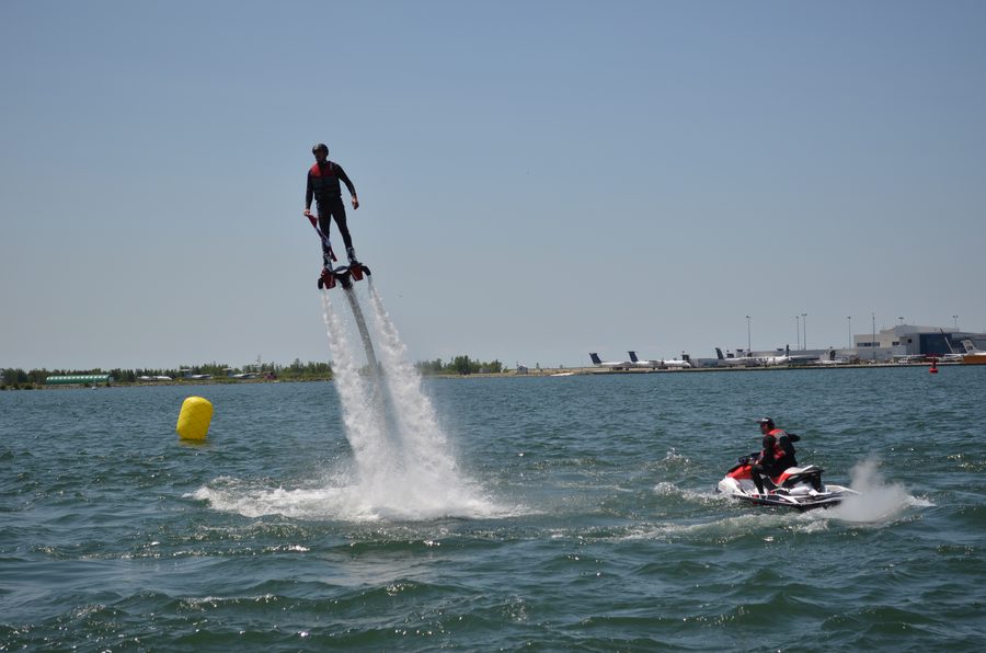 Flyboard hydroflight
