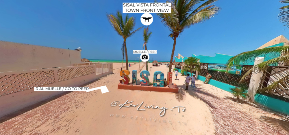 Sisal beach town in Yucatan showing calm coastal lifestyle and natural surroundings